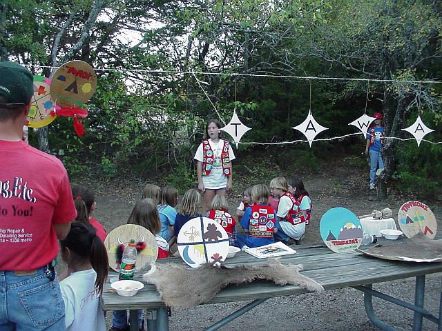 Sara Mills is the Big Rabbit during the cooking contest skit.JPG